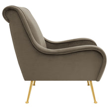 Load image into Gallery viewer, Ricci Upholstered Saddle Arms Accent Chair