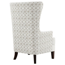 Load image into Gallery viewer, Pippin Upholstered Wingback Accent Chair Latte