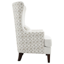 Load image into Gallery viewer, Pippin Upholstered Wingback Accent Chair Latte