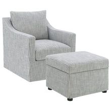 Load image into Gallery viewer, Winter Swivel Accent Chair