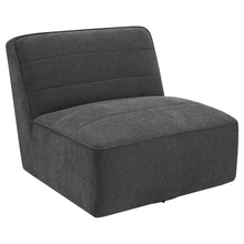 Load image into Gallery viewer, Cobie Upholstered Swivel Armless Chair