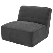 Load image into Gallery viewer, Cobie Upholstered Swivel Armless Chair