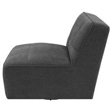 Load image into Gallery viewer, Cobie Upholstered Swivel Armless Chair