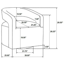 Load image into Gallery viewer, Westhill Swivel Accent Chair