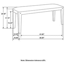 Load image into Gallery viewer, Lamont Accent Bench