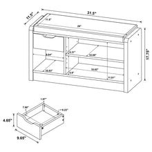 Load image into Gallery viewer, Arrington Storage Bench