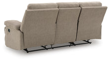 Load image into Gallery viewer, Side-Swipe Reclining Sofa with Drop Down Table