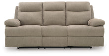 Load image into Gallery viewer, Side-Swipe Reclining Sofa with Drop Down Table
