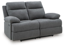 Load image into Gallery viewer, Side-Swipe Reclining Loveseat