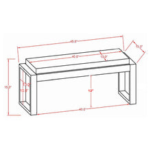 Load image into Gallery viewer, Aiden Accent Bench