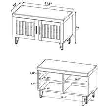 Load image into Gallery viewer, Brixton Storage Bench