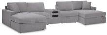 Load image into Gallery viewer, Modmax 5 Piece Sectional with Audio Console