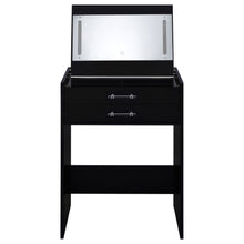 Load image into Gallery viewer, Danbury Makeup Vanity Table with LED Mirror and Stool