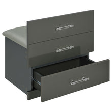 Load image into Gallery viewer, Danbury Makeup Vanity Table with LED Mirror and Stool