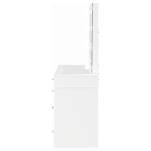 Load image into Gallery viewer, Regina Makeup Vanity Table with LED Mirror and Stool