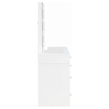 Load image into Gallery viewer, Regina Makeup Vanity Table with LED Mirror and Stool