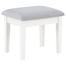 Load image into Gallery viewer, Regina Makeup Vanity Table with LED Mirror and Stool