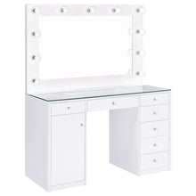 Load image into Gallery viewer, Acena Makeup Vanity Table with LED Mirror