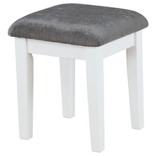 Load image into Gallery viewer, Elijah Makeup Vanity Table with LED Mirror and Stool