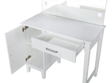 Load image into Gallery viewer, Elijah Makeup Vanity Table with LED Mirror and Stool