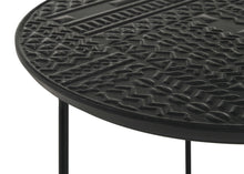 Load image into Gallery viewer, Loannis 2-piece Round Nesting Table Matte Black