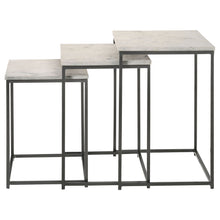 Load image into Gallery viewer, Medora 3-piece Nesting Table with Marble Top