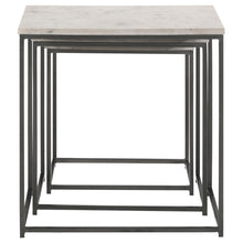 Load image into Gallery viewer, Medora 3-piece Nesting Table with Marble Top