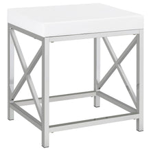 Load image into Gallery viewer, Eliza Makeup Vanity Table with LED Mirror and Stool