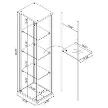 Load image into Gallery viewer, Bellatrix Curio Cabinet