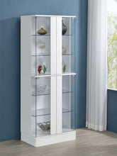 Load image into Gallery viewer, Cabra Curio Cabinet with LED Lighting