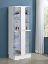 Load image into Gallery viewer, Cabra Curio Cabinet with LED Lighting
