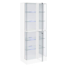 Load image into Gallery viewer, Cabra Curio Cabinet with LED Lighting