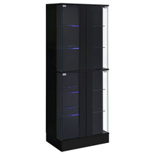 Load image into Gallery viewer, Cabra Curio Cabinet with LED Lighting