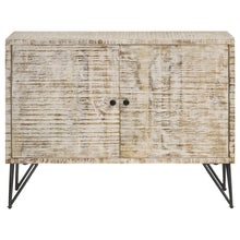 Load image into Gallery viewer, Maille 2-door Accent Cabinet White Washed