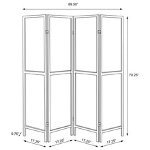 Load image into Gallery viewer, Deepika Four-Panel Room Divider