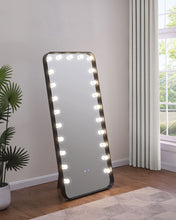 Load image into Gallery viewer, Canton Standing Mirror with LED Lighting and Bluetooth Speaker