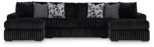 Load image into Gallery viewer, Midnight-Madness Sectional with Chaise