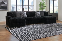 Load image into Gallery viewer, Midnight-Madness Sectional with Chaise