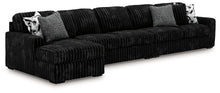 Load image into Gallery viewer, Midnight-Madness Sectional with Chaise