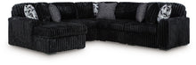 Load image into Gallery viewer, Midnight-Madness Sectional with Chaise
