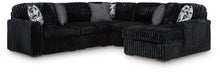Load image into Gallery viewer, Midnight-Madness Sectional with Chaise