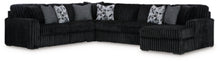 Load image into Gallery viewer, Midnight-Madness Sectional with Chaise