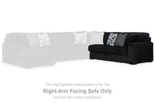 Load image into Gallery viewer, Midnight-Madness Sectional with Chaise