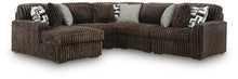 Load image into Gallery viewer, Midnight-Madness Sectional with Chaise