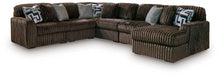 Load image into Gallery viewer, Midnight-Madness Sectional with Chaise