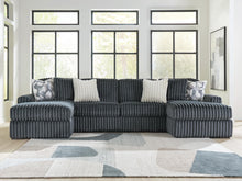 Load image into Gallery viewer, Midnight-Madness Sectional with Chaise
