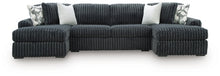 Load image into Gallery viewer, Midnight-Madness Sectional with Chaise