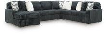 Load image into Gallery viewer, Midnight-Madness Sectional with Chaise