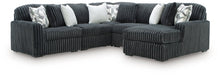 Load image into Gallery viewer, Midnight-Madness Sectional with Chaise