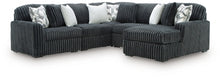 Load image into Gallery viewer, Midnight-Madness Sectional with Chaise